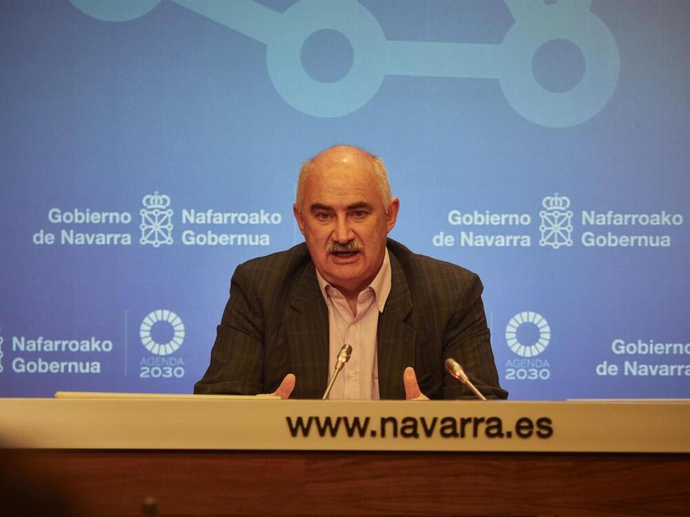 El consejero de Desarrollo Rural y Medio Ambiente del Gobierno de Navarra, José María Aierdi