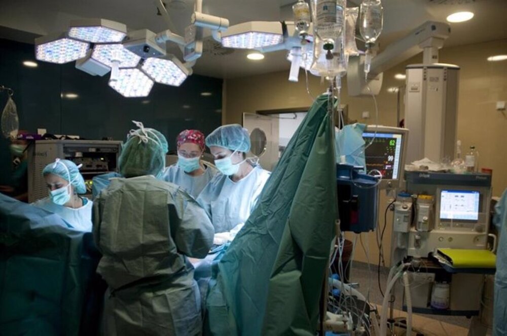 Imagen de archivo de una operación quirúrgica