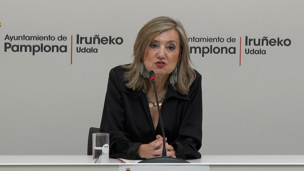Cristina Ibarrola, exalcaldesa de Pamplona y portavoz de UPN del Ayuntamiento de Pamplona