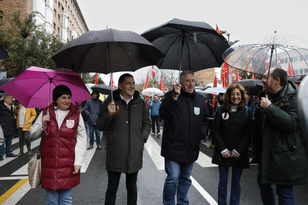 Bildu reivindica un año más la nación vasca en Pamplona