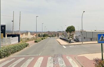 Un ciclista herido atropellado por un turismo en Tudela