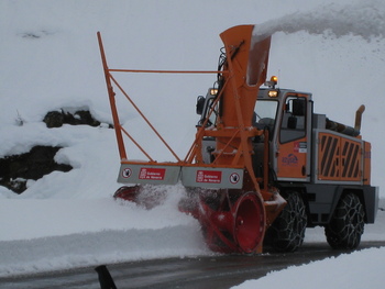 Precaución en las carreteras ante el riesgo de nevadas