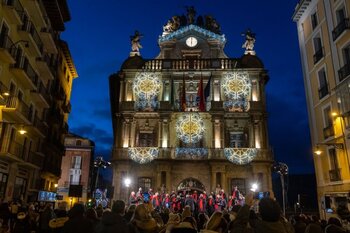 Pamplona inicia la Navidad con el pregón de UNICEF
