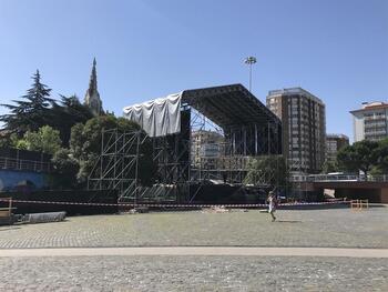 Pamplona licita infraestructuras de conciertos en San Fermín