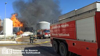 Dos fallecidos tras una explosión en una planta de Calahorra