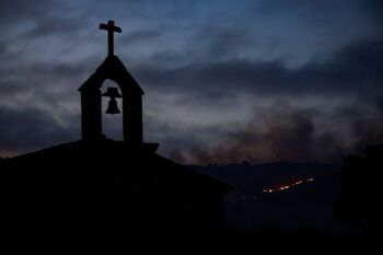 Los incendios forestales queman 1.000 hectáreas en Galicia