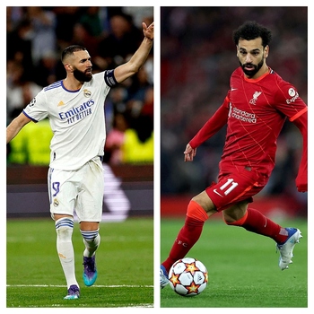 Benzema vs. Salah, la batalla de las estrellas