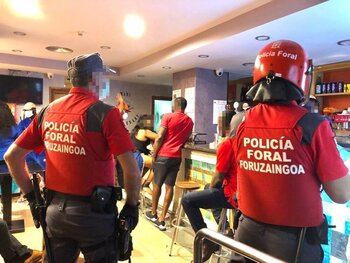 Policía Foral abre 16 diligencias por delitos esta semana