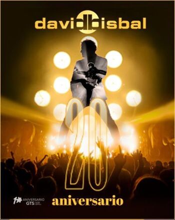 David Bisbal celebra con un concierto sus 20 años de carrera