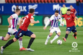 El Valladolid pone a prueba a Osasuna