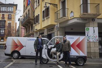 Pamplona apuesta por el reparto en vehículos eléctricos