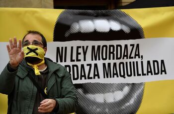 Los colectivos se movilizan contra la Ley Mordaza