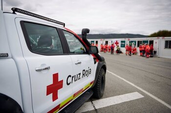 Cruz Roja realiza 107 atenciones en la Javierada del sábado