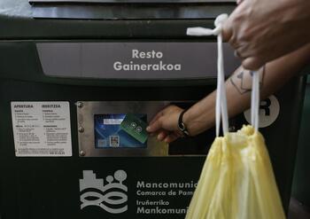 Se triplican los residuos orgánicos recogidos en Pamplona