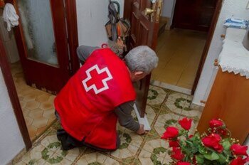 Cruz Roja ayudó a 178 familias con 