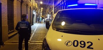 La vigilancia policial reduce robos de jóvenes en Pamplona