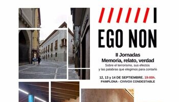 Pamplona acoge las II Jornadas 'Memoria, relato, verdad'