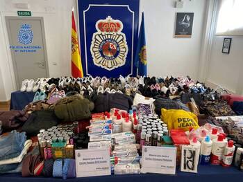 La Policía incauta cientos de productos que donará a dos ONG