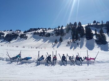 2500 escolares acuden a la Campaña Escolar de Esquí de Fondo