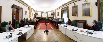 EH Bildu abandona el pleno del Ayuntamiento de Pamplona