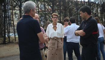 Reunión con los alcaldes de Arguedas y Valtierra