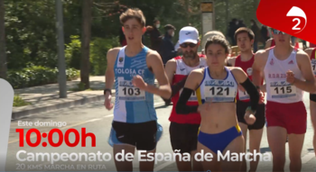 El Campeonato de 20 km Marcha, este domingo en Navarra TV