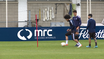 Aridane vuelve a entrenar con el grupo