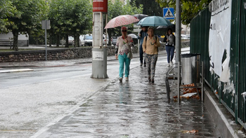 Navarra acumula en horas más agua que la recogida desde mayo