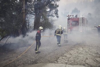 Controlado un incendio forestal declarado en Milagro