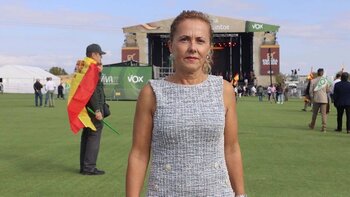 María Estévez, candidata de Vox al Ayuntamiento de Pamplona