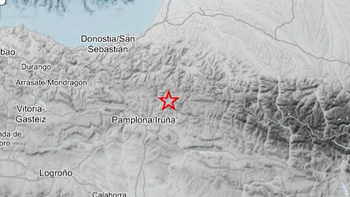 Se sienten dos terremotos de magnitud 2,2 y 2,1 en Erro