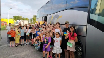Los niños de Chernobil Elkartea regresan a Ucrania