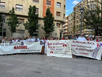 Pamplona recuerda a Nagore Laffage 15 años después