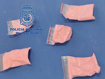 La mayor incautación de 'cocaína rosa' en Navarra