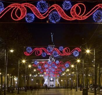 Pamplona aumenta un 51% el gasto para la decoración navideña