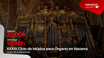 La mejor música para órgano suena en Navarra Televisión