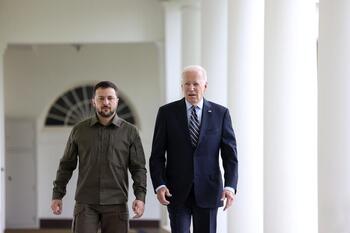 Biden reitera su apoyo a una paz 