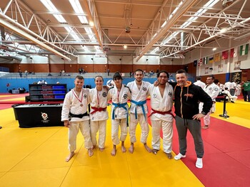 Tres medallas navarras en el Open Nacional de Jiu-Jitsu Kyus