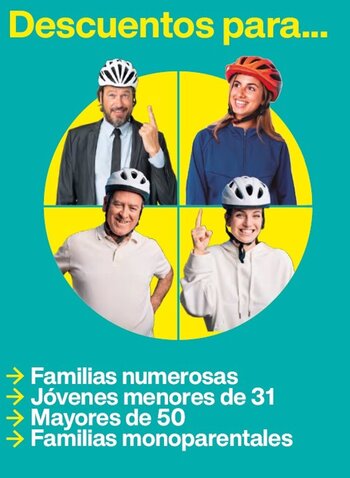Descuentos en el servicio de bicis eléctricas de Pamplona