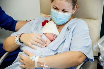 Iratxe, la primera bebé del año en España