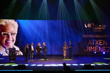 Navarra TV concede su Premio Honorífico a Atxen Jiménez