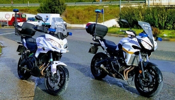 Agreden a dos policías locales de Tudela tras tirar una moto