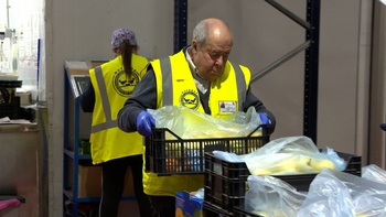 Navarra recibe 177.000 kilos de alimentos para repartir