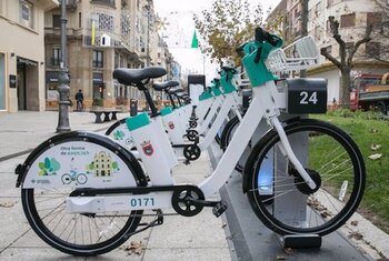 Las bicis eléctricas de Pamplona alcanzan los 57000 usuarios
