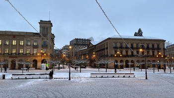 Pamplona se prepara para las nevadas