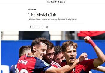 El New York Times alaba a Osasuna