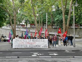 La huelga en hostelería para el 7 de julio sigue en pie