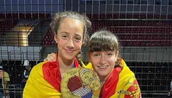 María Belloso y Martina Calvo campeonas del mundo de menores