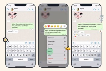 WhatsApp ya permite editar los mensajes enviados
