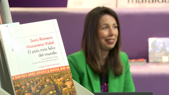 Sara Romero presenta su libro 'El País más feliz del mundo'